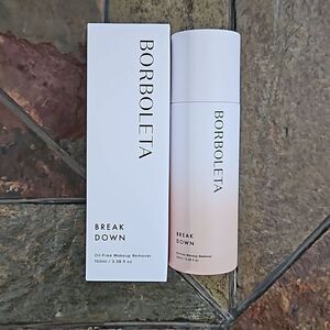 BORBOLETA Breakdown Oil-Free Makeup Remover 100ml full size NEW